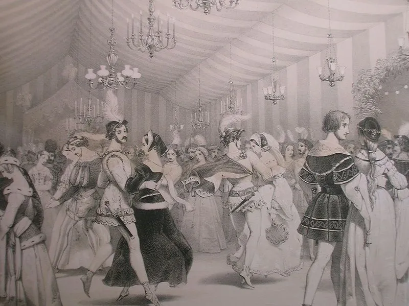 The Ballroom At Eglinton Castle