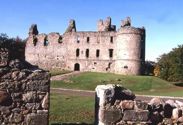 Balvenie ruined castle near Dufftown