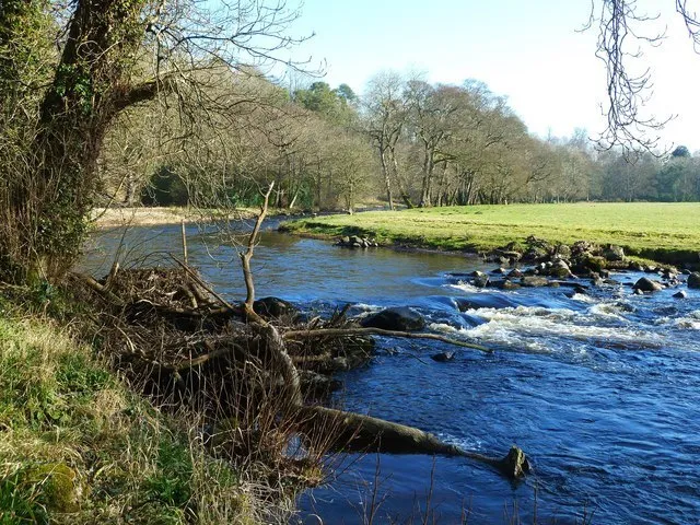 The River Doon in East Ayrshire and South Ayrshire