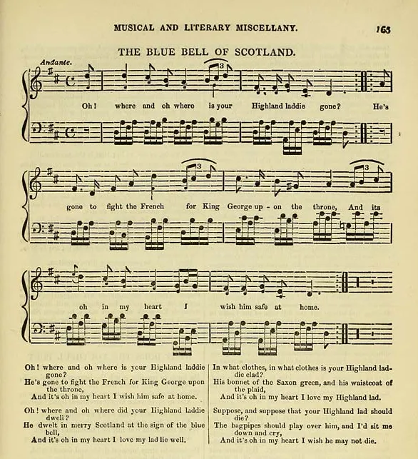 The Blue Bell Of Scotland