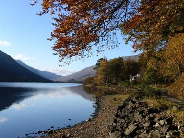 Taken from the roadside at Loch Voil, to the west of Balquhidder, Stirling, Scotland