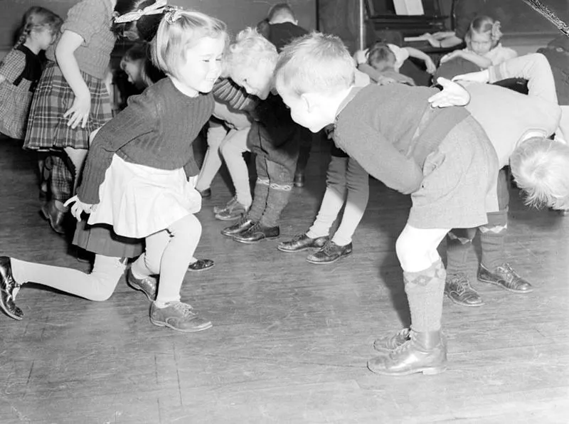 Rosedale School Children Dancing