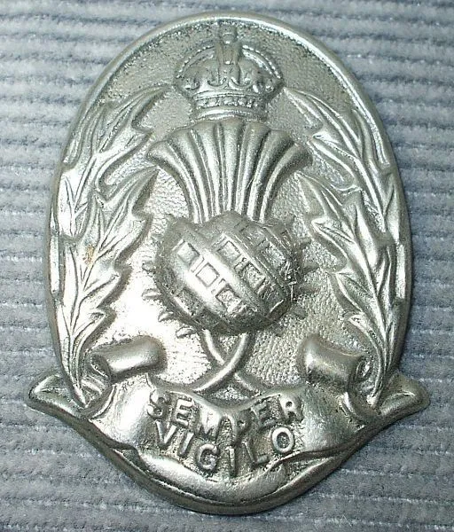 City of Dundee Police Helmet Badge