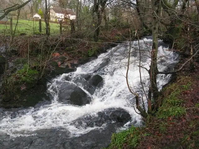 Waterfall On The Cochno Burn