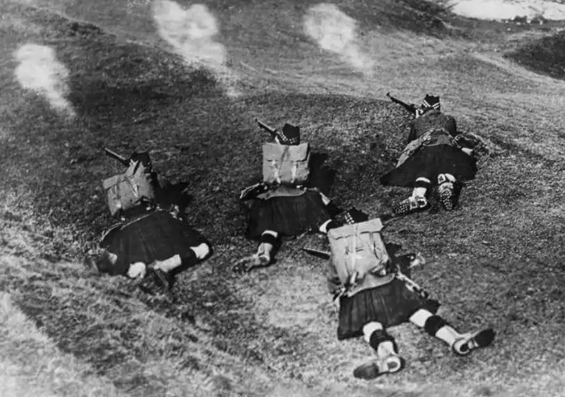 9th Royal Scots Postcard 1915