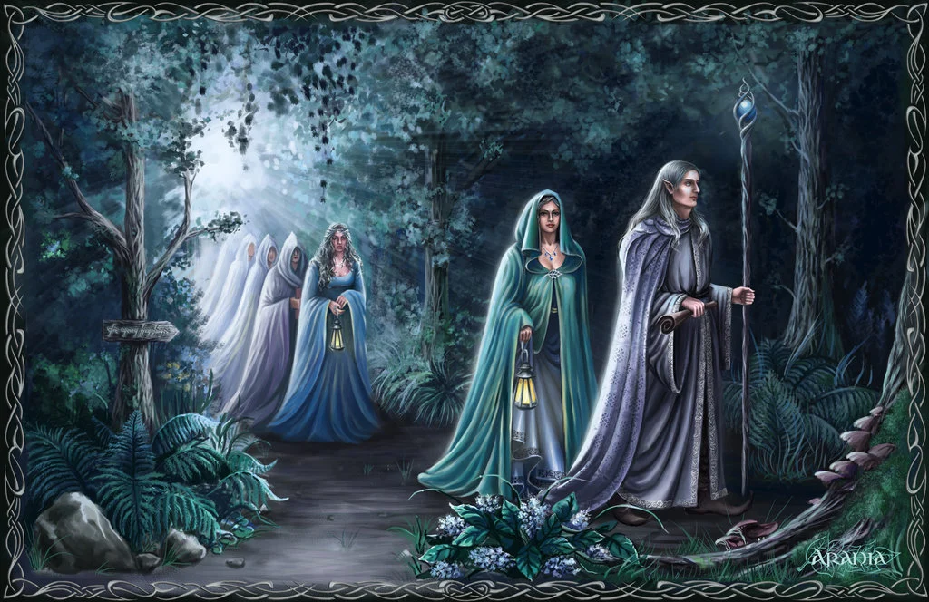Elves leave Middle-earth