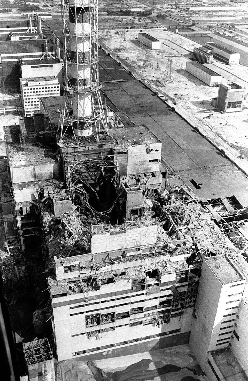 Aftermath of the 1986 Chernobyl Nuclear Power Plant disaster, Ukraine in the former USSR