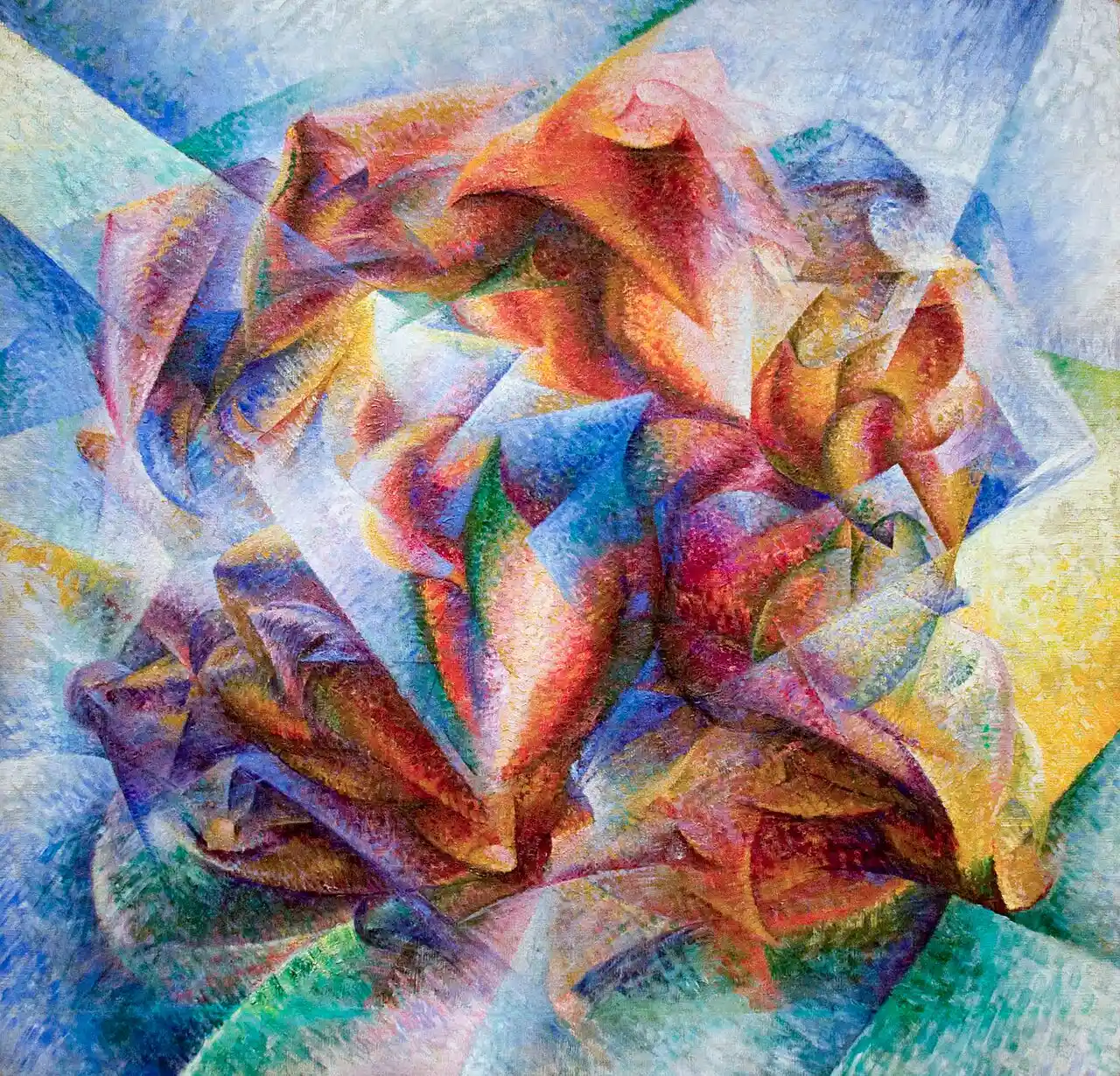 Football Time - Umberto boccioni-dynamism of a soccer player