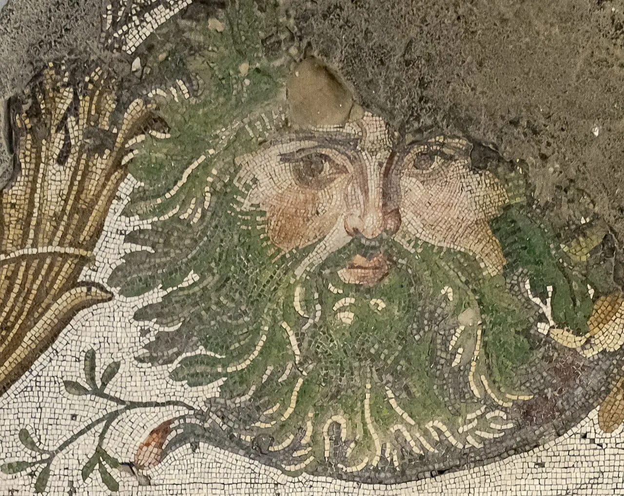 6th-century Byzantine mosaic in the Great Palace Mosaic Museum, Istanbul