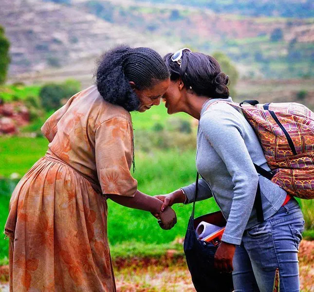 Greeting a Friend, Tigray