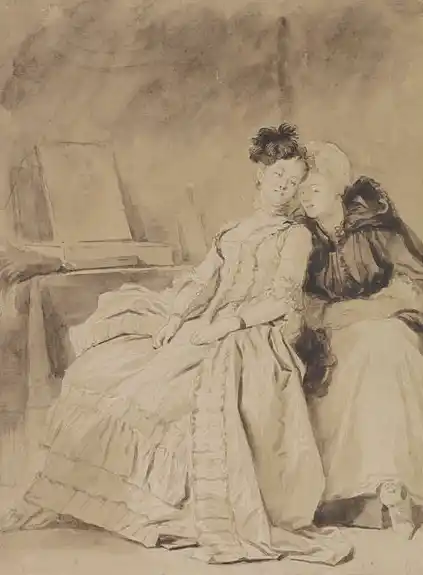  La Confidence, The Intimate Conversation, Jean Honoré Fragonard, Museum Boijmans Van Beuningen