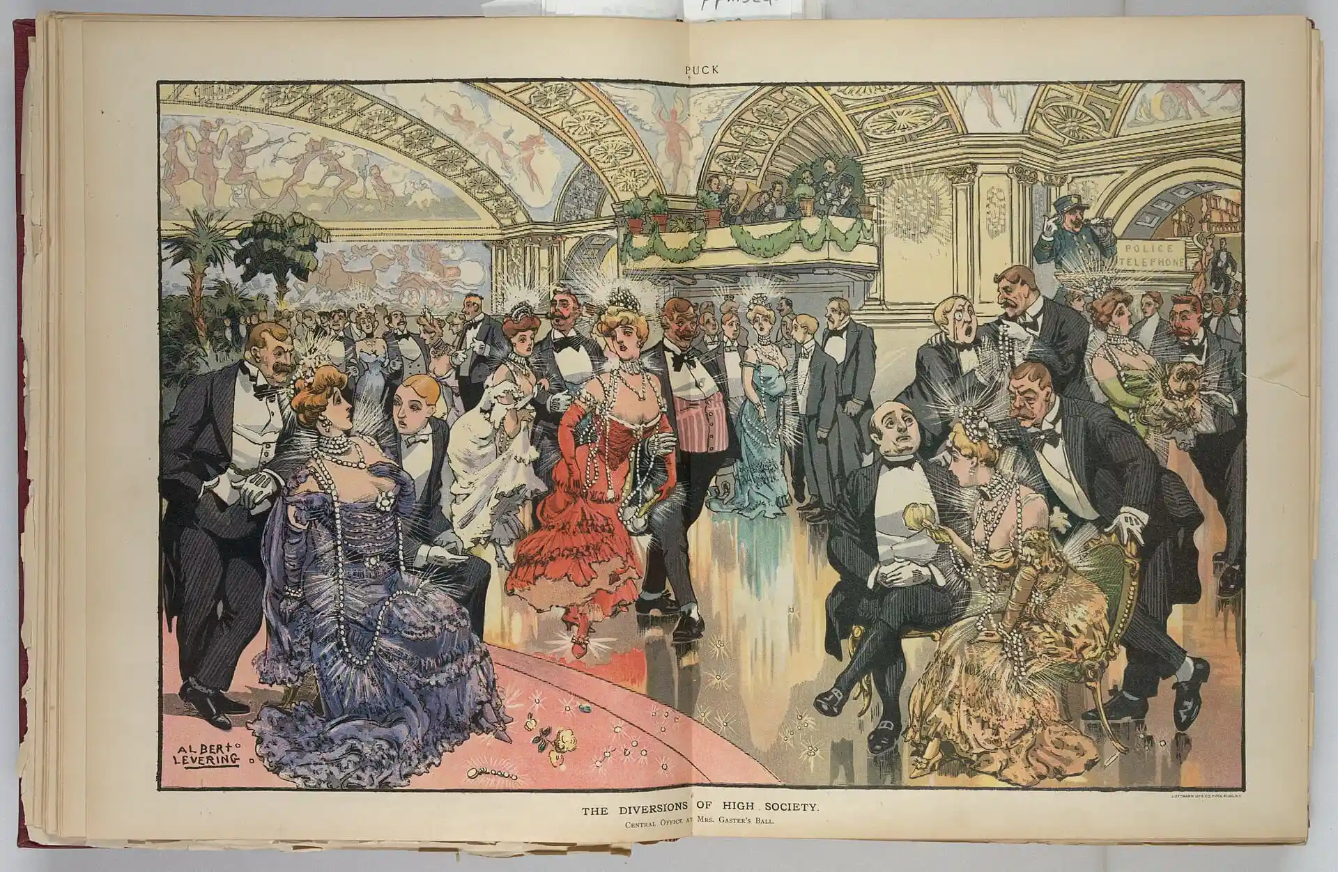 The diversions of high society - Albert Levering