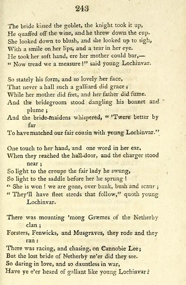 Now tread we a measure, Lochinvar page 2, Glen collection of printed music