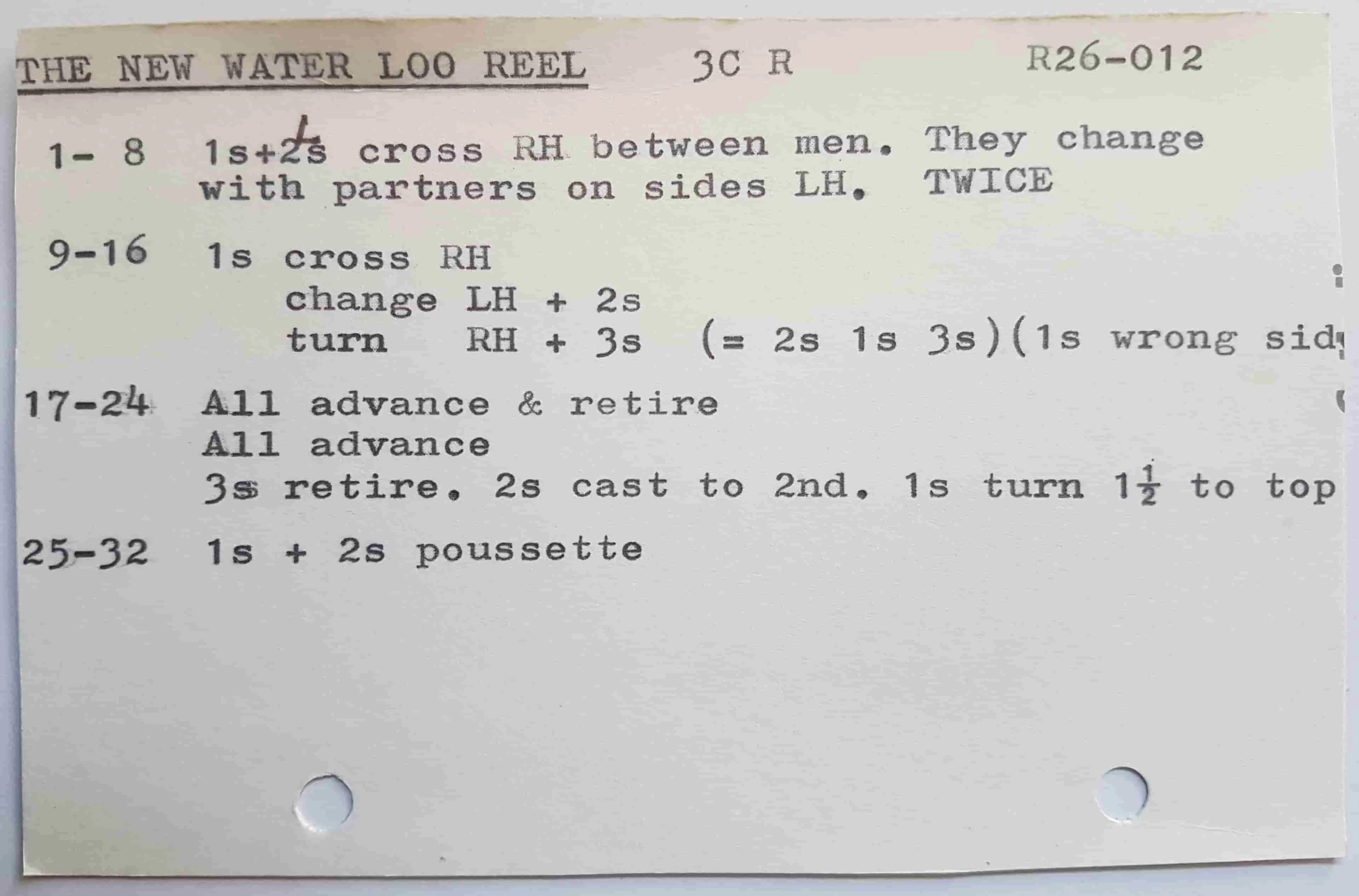 The New Waterloo Reel Crib