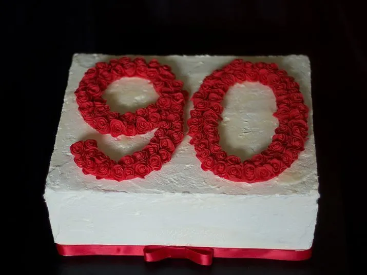 Nonagenarian Birthday Cake