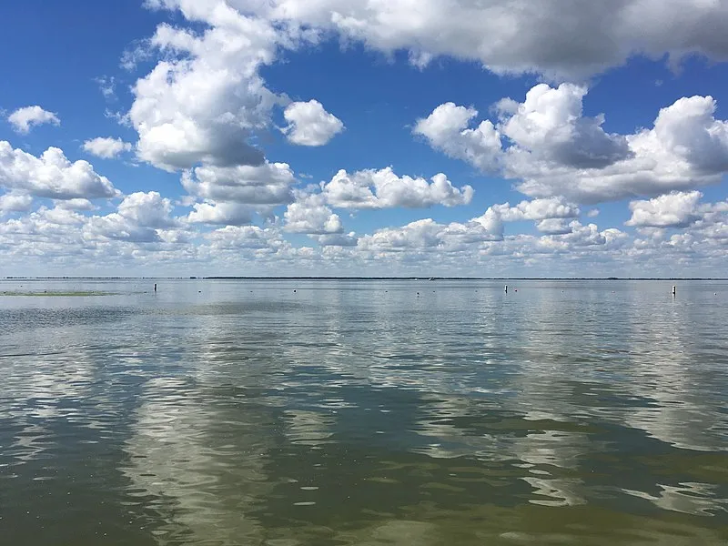 Oak Lake, Manitoba, from the beach at Oak Lake Provincial Park