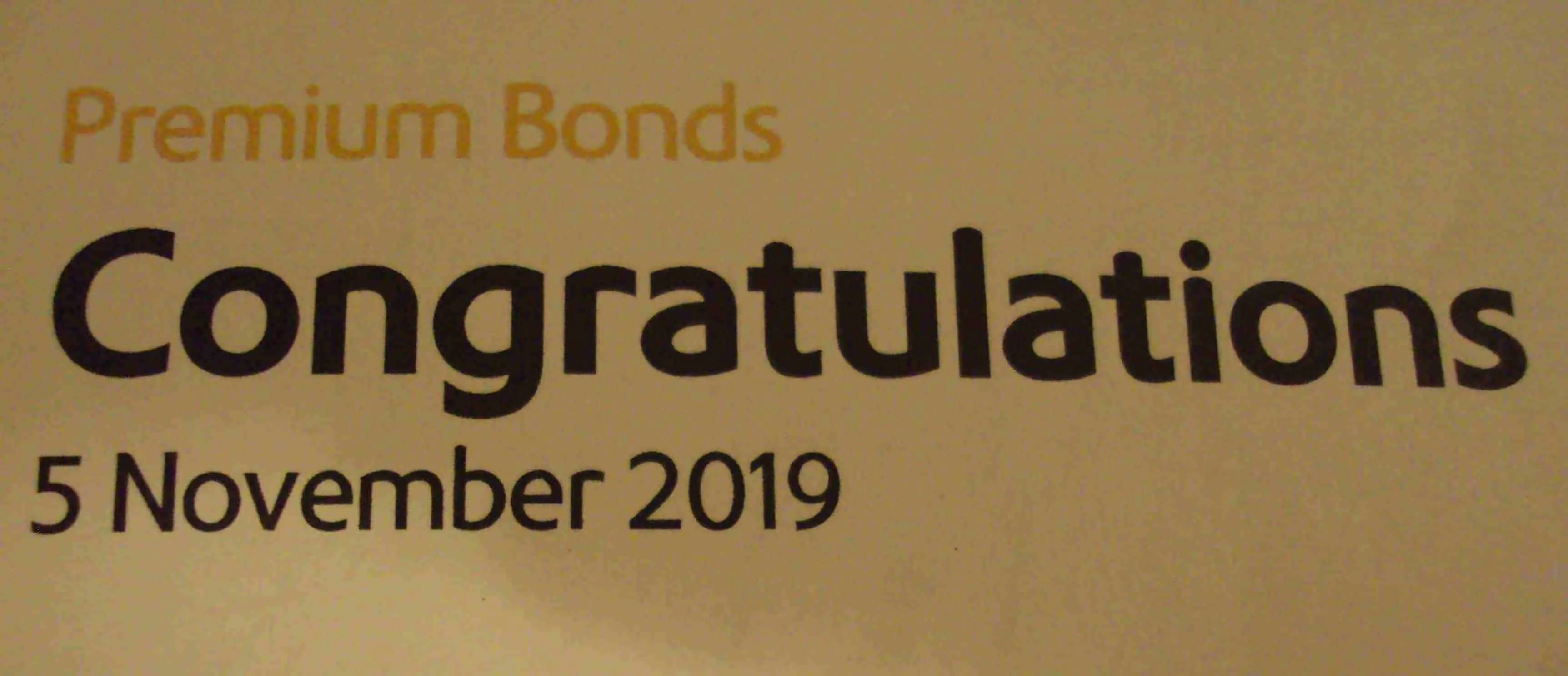 Premium Bond
