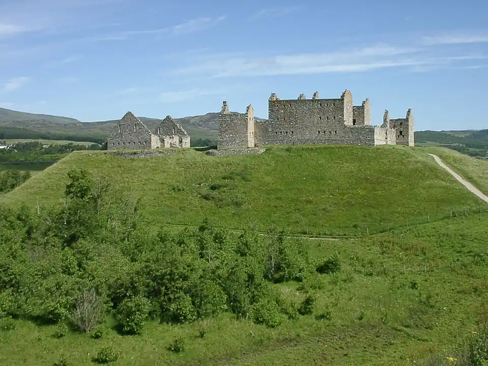 Ruthven Barracks near Kingussie in Scotland, 2006