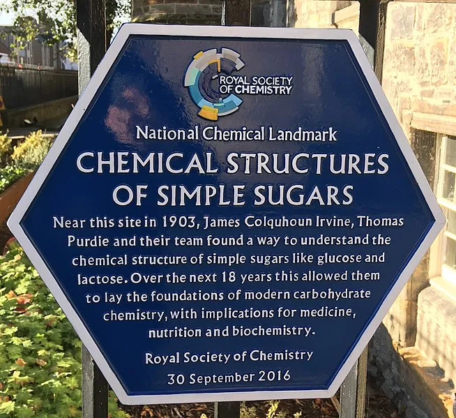 Sir James Colquhoun Irvine National Chemical Landmark