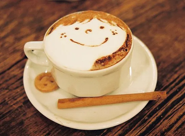 Coffee with a smile