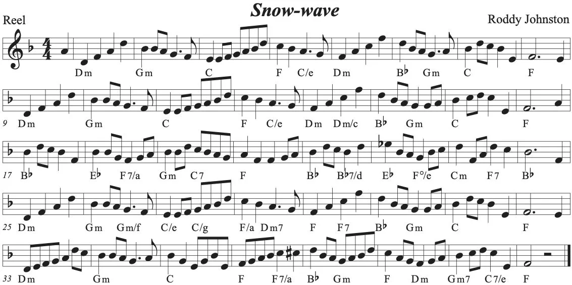 Snow Wave Music Full Size