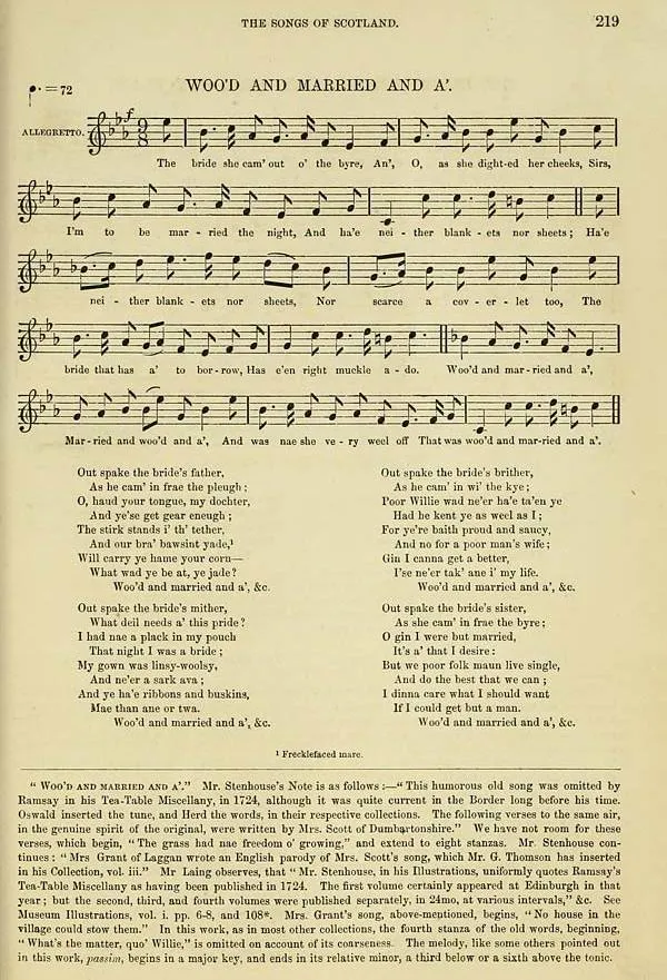 Woo'd And Married And A