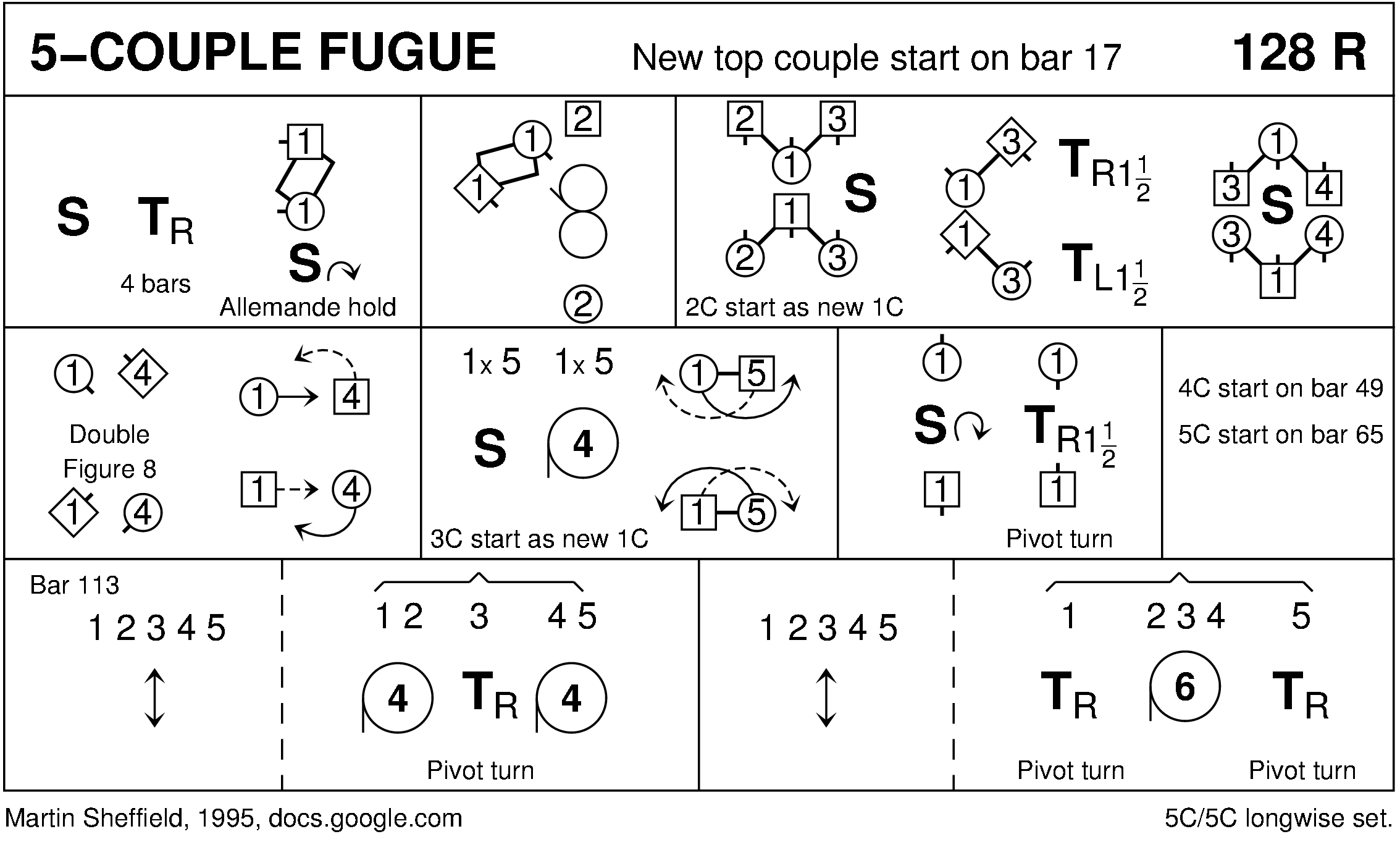 5 Couple Fugue (Sheffield) Keith Rose's Diagram