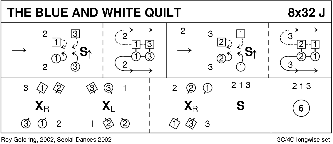 The Blue And White Quilt Keith Rose's Diagram
