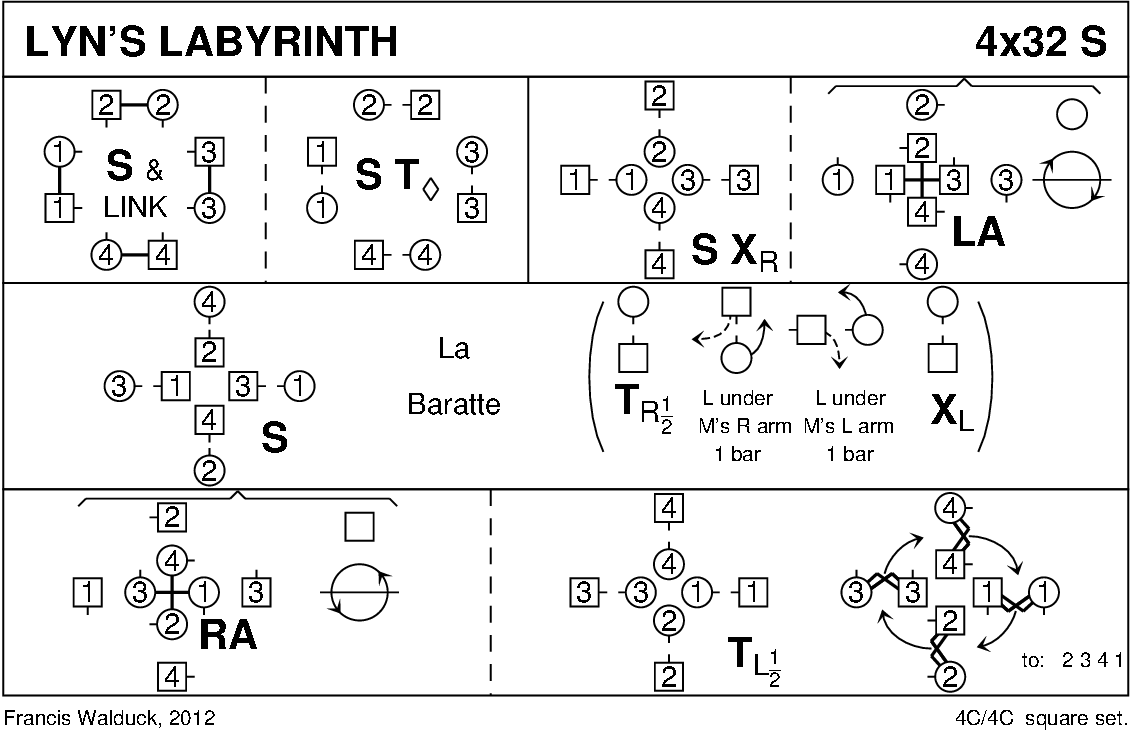 Lyn's Labyrinth Keith Rose's Diagram