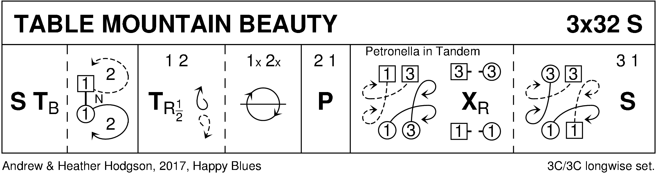 Table Mountain Beauty Keith Rose's Diagram